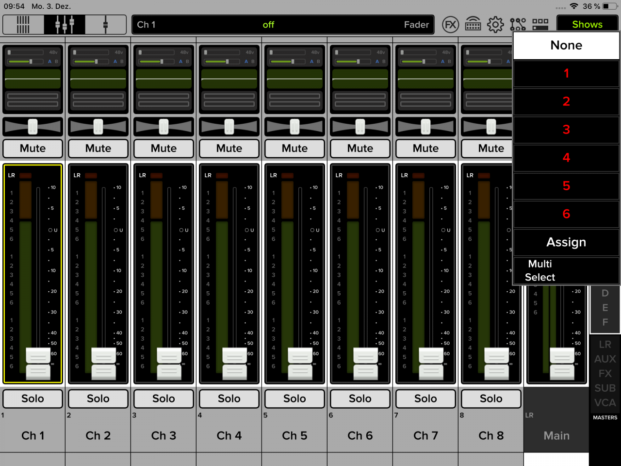 26 IPad Mute Groups