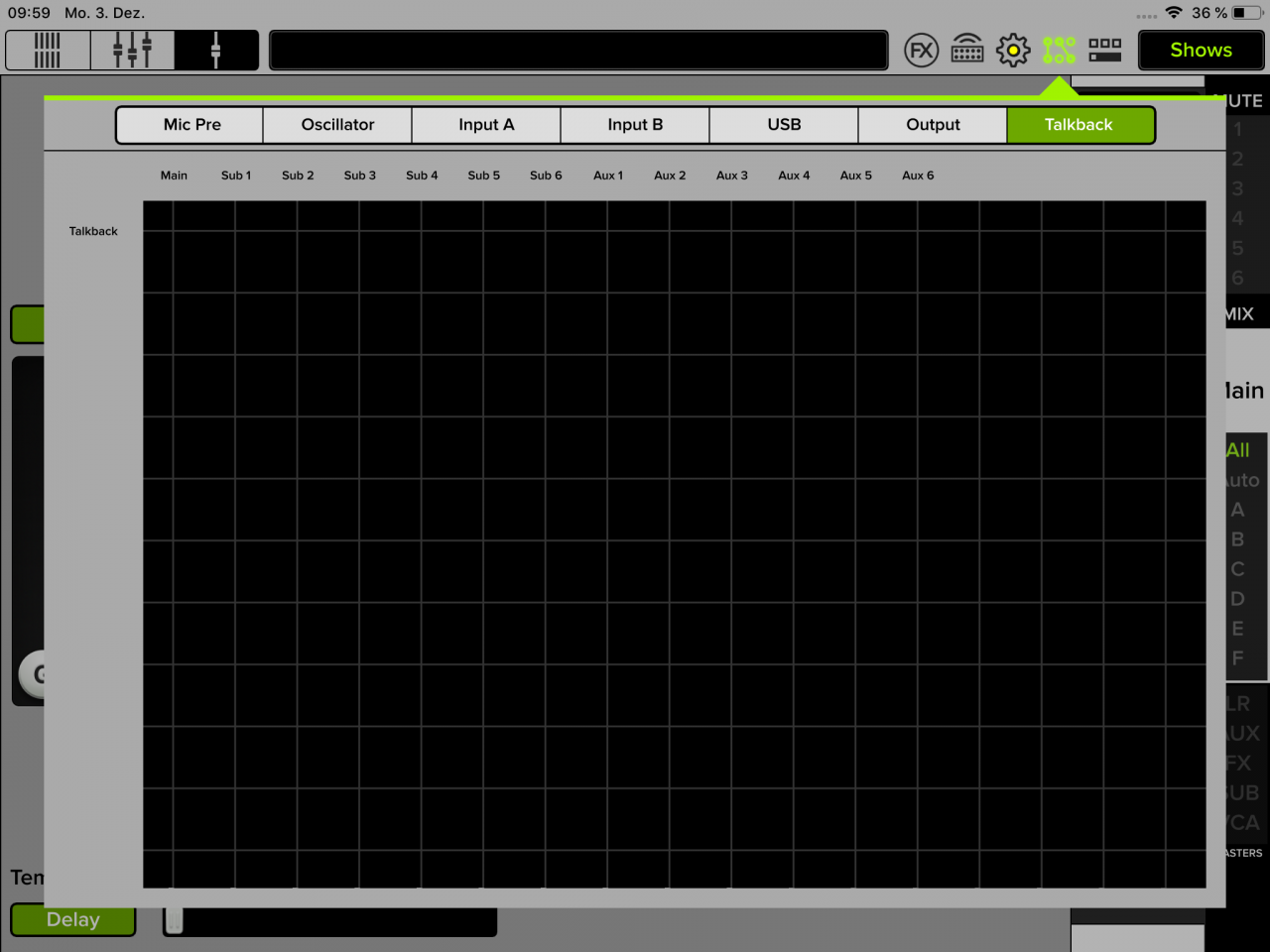 41 IPad Routing Talkback