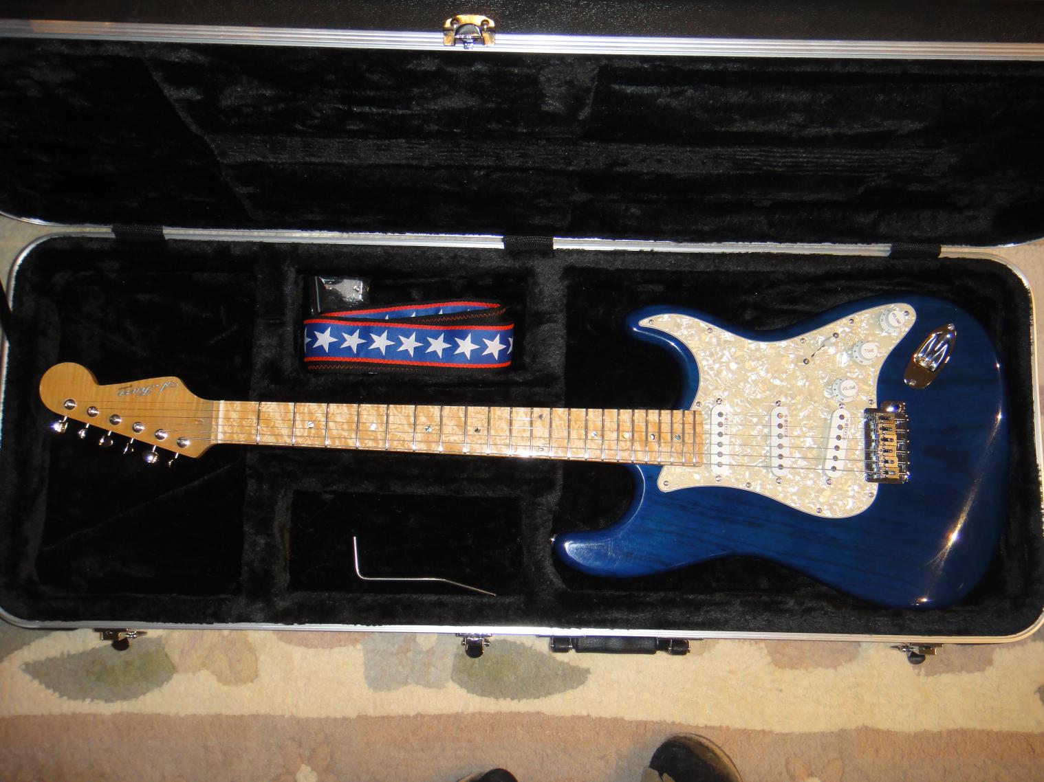 Albert Kurz Custom Build strat