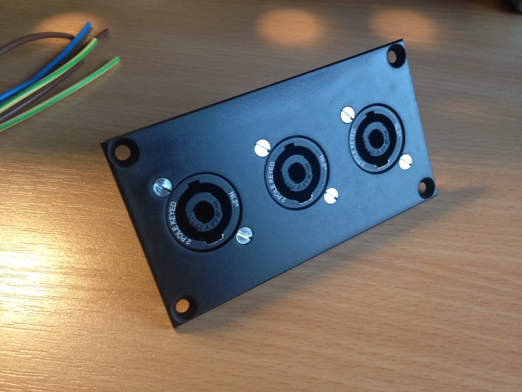 Anschlussblende Speaker