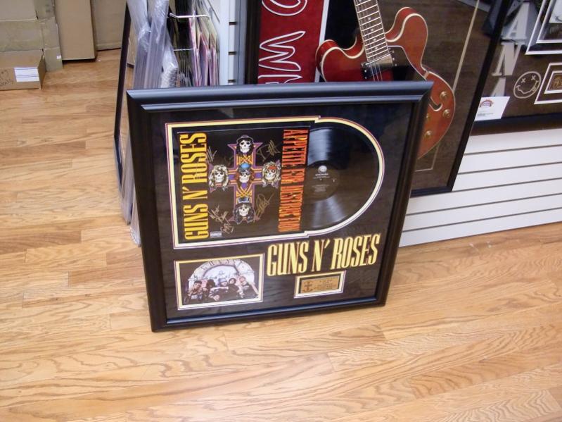 Appetite For Destruction Signed LP