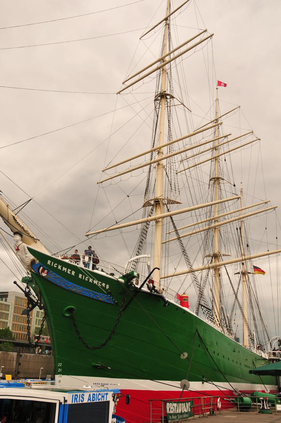 Bugansicht Rickmer Rickmers