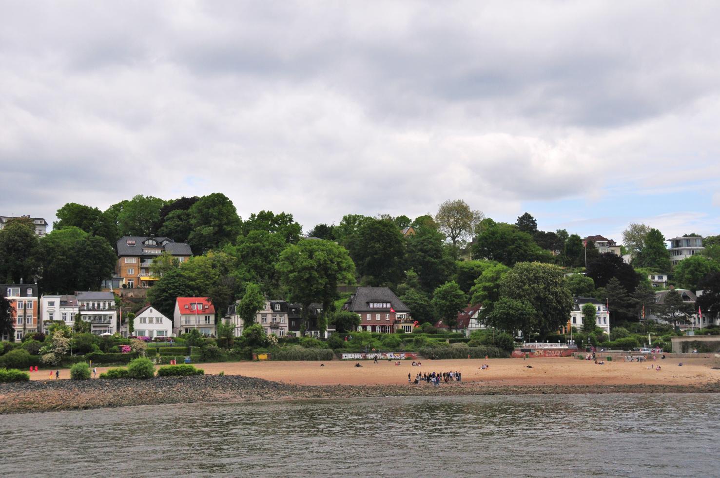 Der Elbstrand Höhe Strandperle