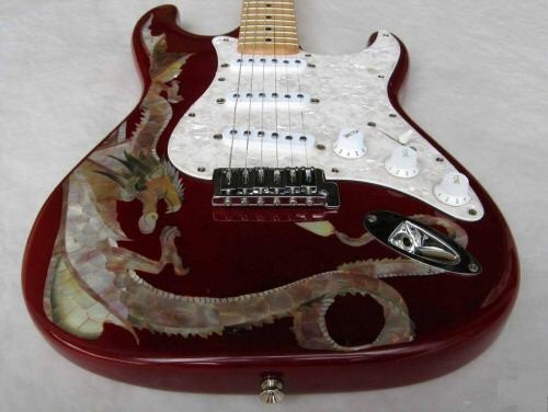 Dragon Strat, jetzt mit Seymour Duncan Quarter Pound SSL-7 (Tapped) und Fender S1 Switch