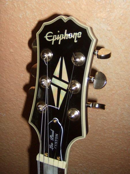 Epi LP Headstock