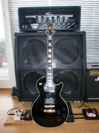 Epiphone Les Paul Custom mit EMG 81& 85