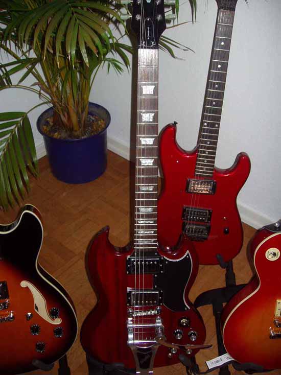 Epiphone SG mit bigsby