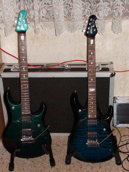 Ernie Ball Music Man Petrucci BFR F1 Bahama Blue Burst
Ernie Ball Music Man JP6 Mystic Dream Fully Loaded