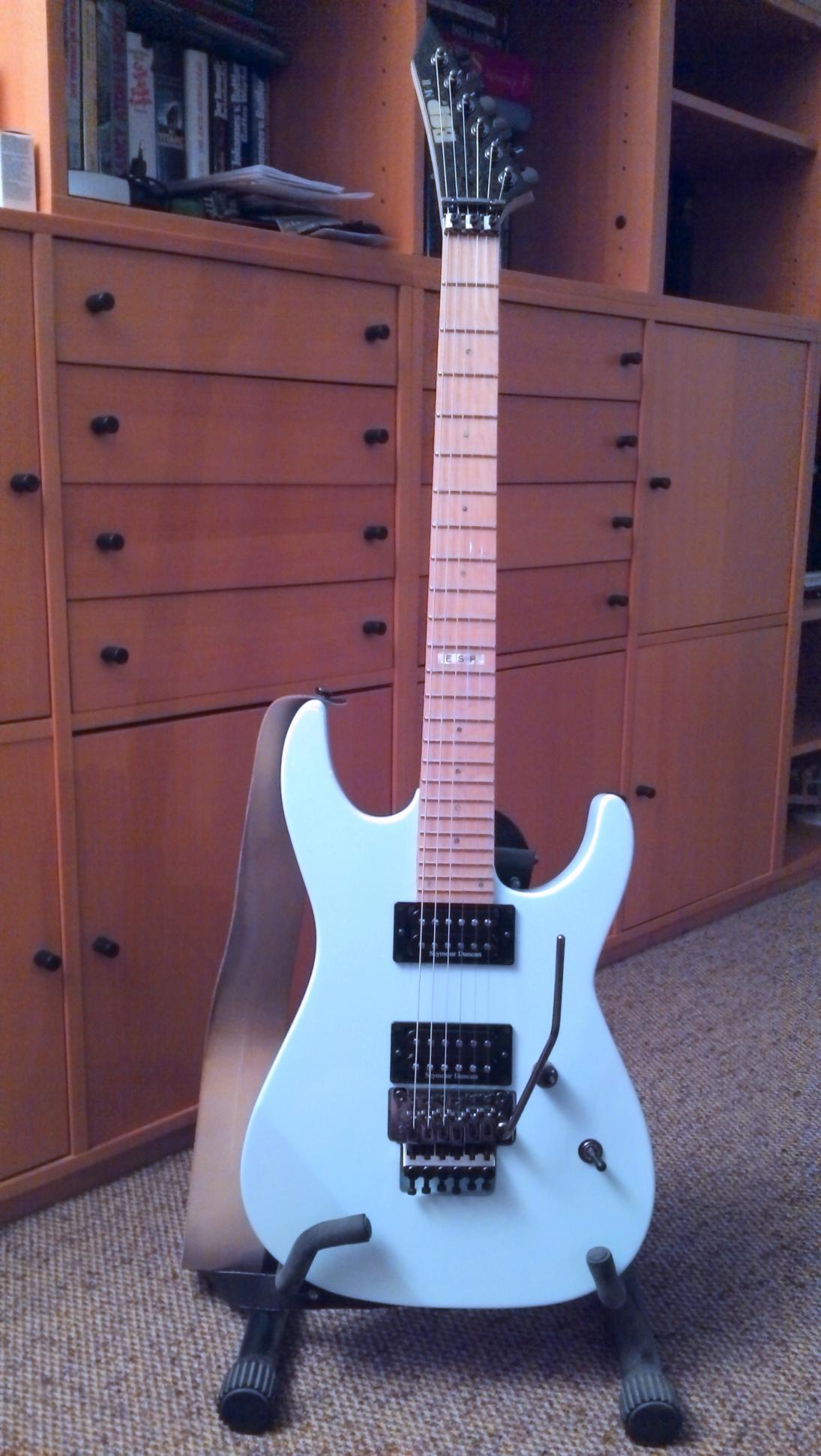 ESP M-II Sonic Blue