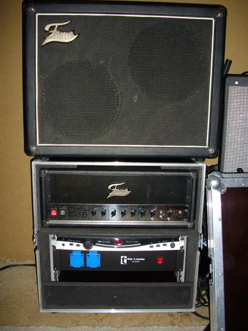 Fame Studio Reverb & Fame Vintage Cabinet