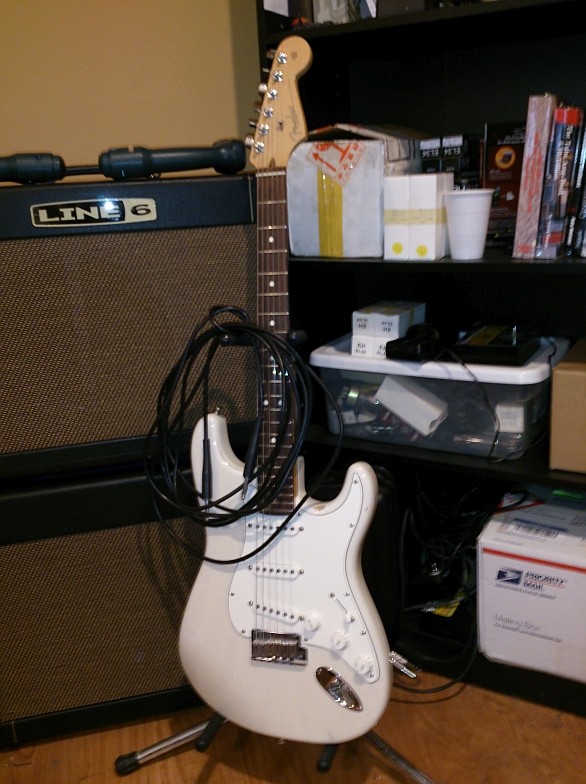 Fender Strat in meiner Lieblingsfarbe