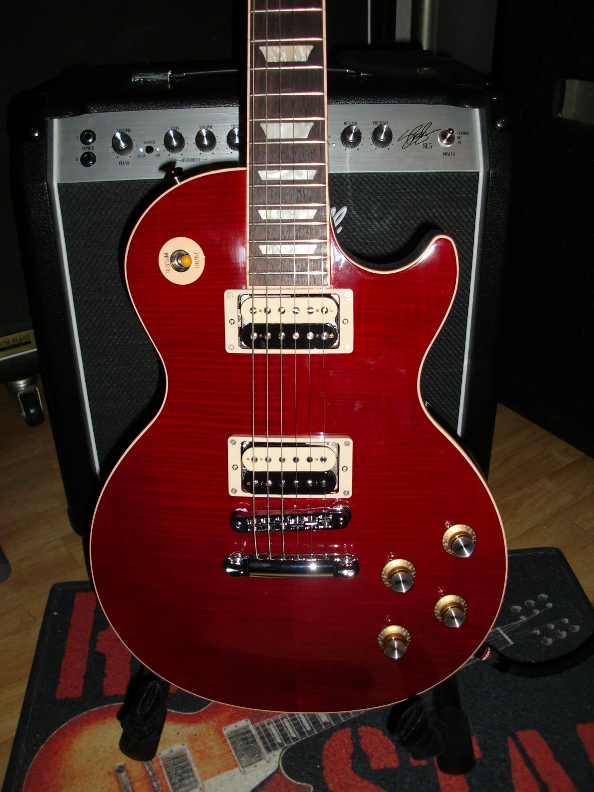 Gibson USA Slash Signature Rosso Corsa Les Paul