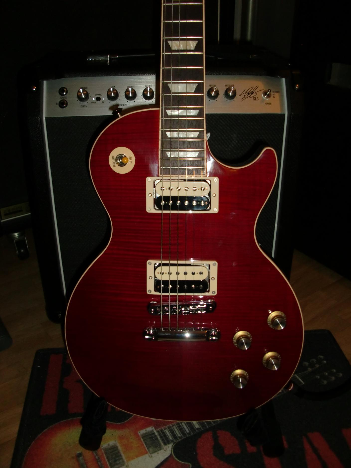 Gibson USA Slash Signature Rosso Corsa Les Paul