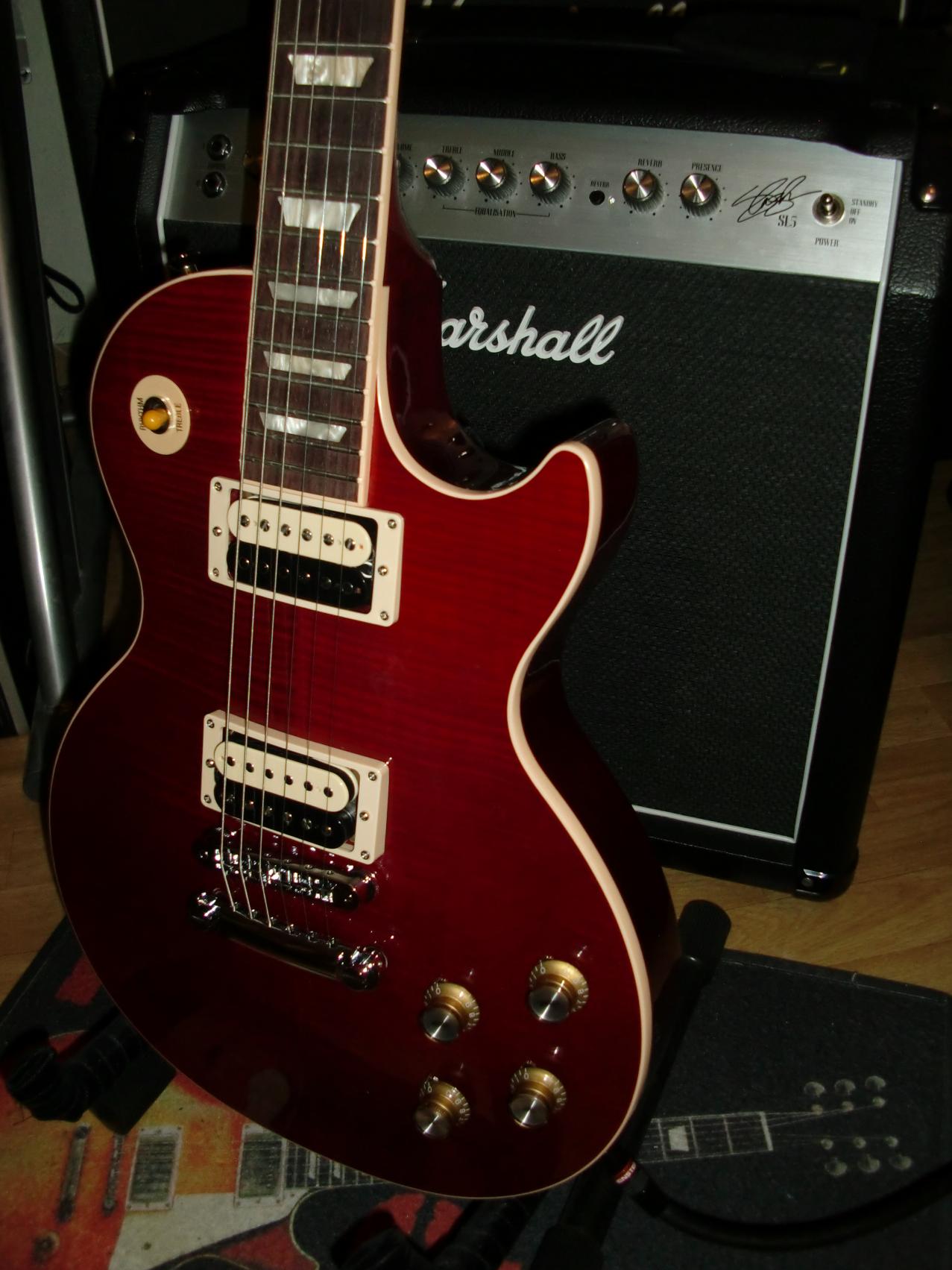 Gibson USA Slash Signature Rosso Corsa Les Paul