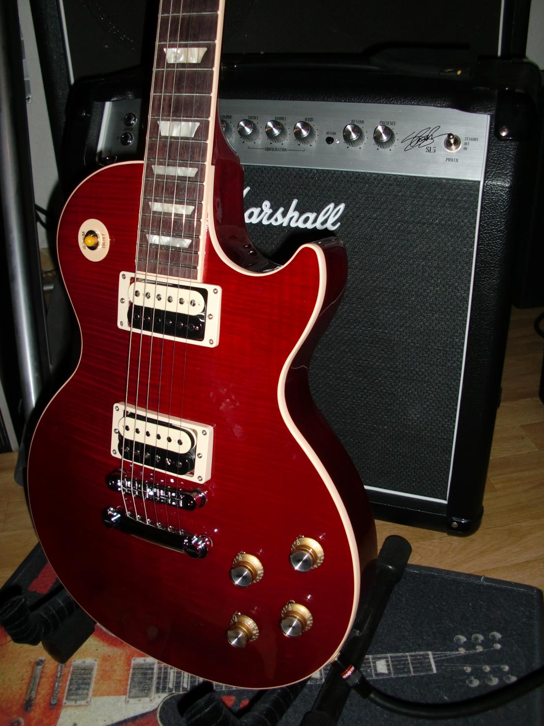 Gibson USA Slash Signature Rosso Corsa Les Paul