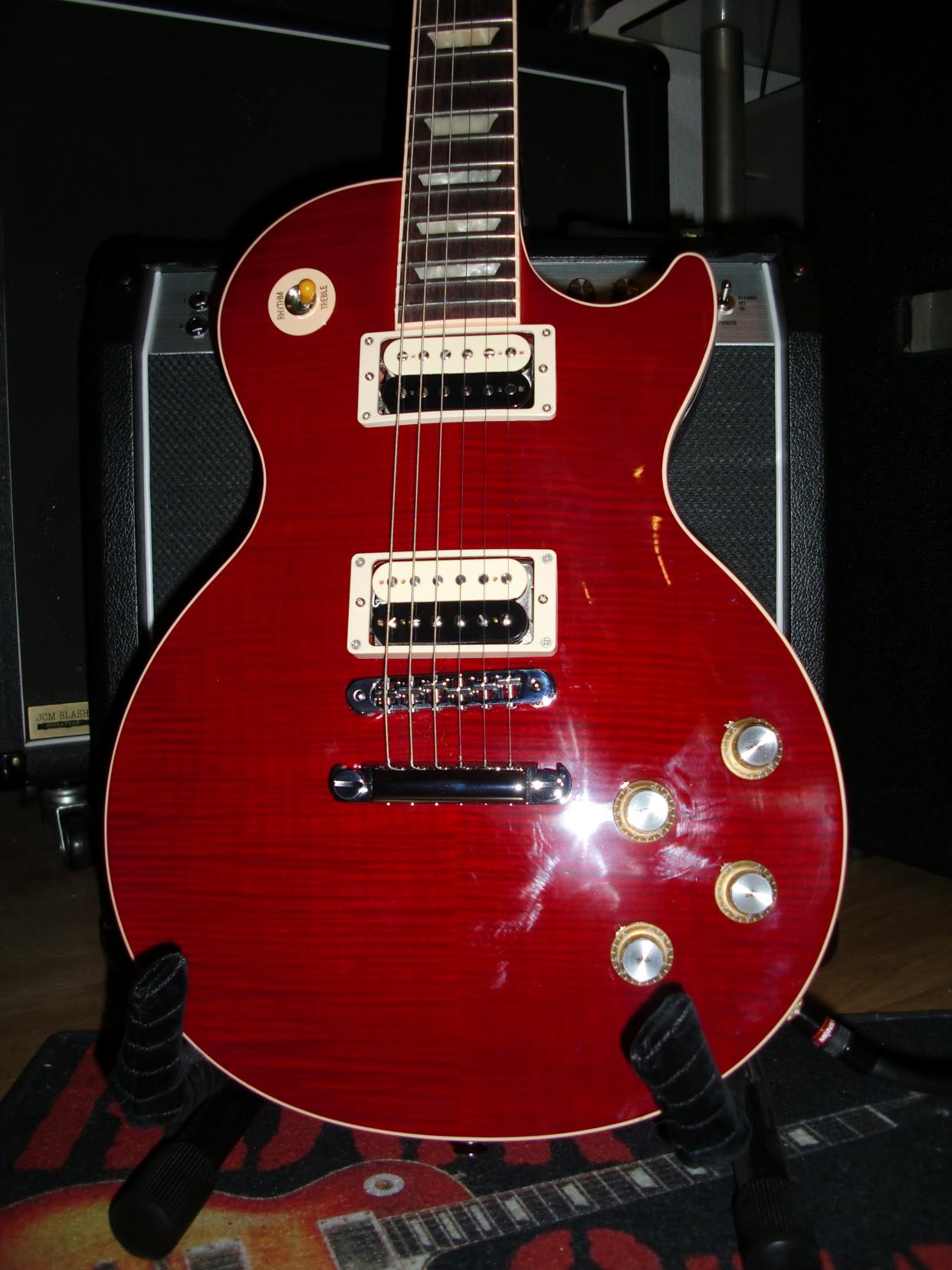 Gibson USA Slash Signature Rosso Corsa Les Paul