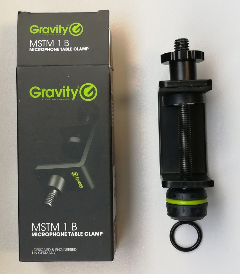 Gravity - Mikrofon Tischklemme MSTM 1 B