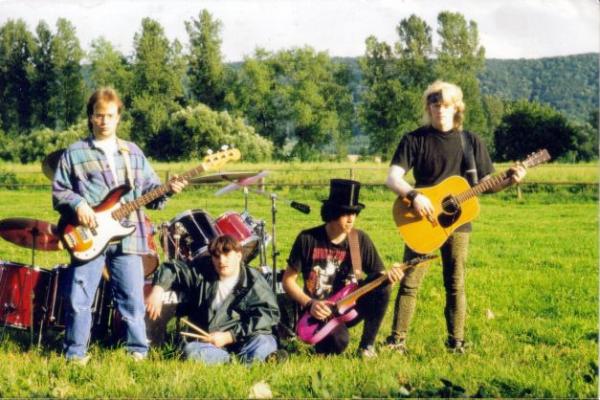 Gruppenfoto meiner damaligen Band 1992