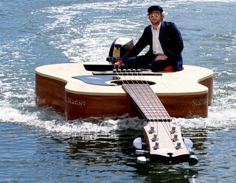 Guitar Boat