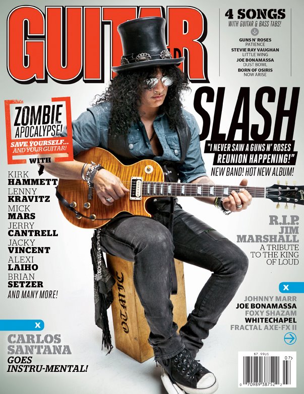 GUITAR WORLD   Slash (July 2012)