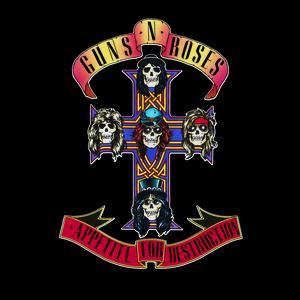 GUNS N' ROSES - Appetite For Destruction (Album Cover)