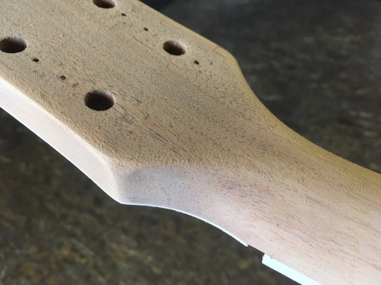 Headstock reshaped I