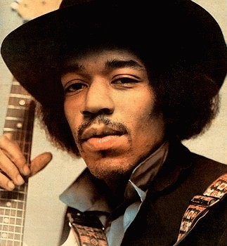 Jimi Hendrix - Wohl bekannt als der beste Gitarrist den es jemals gab!
Love, Peace & Happines! 
R.I.P