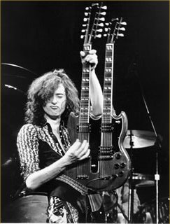 jimmy page live doubleneck