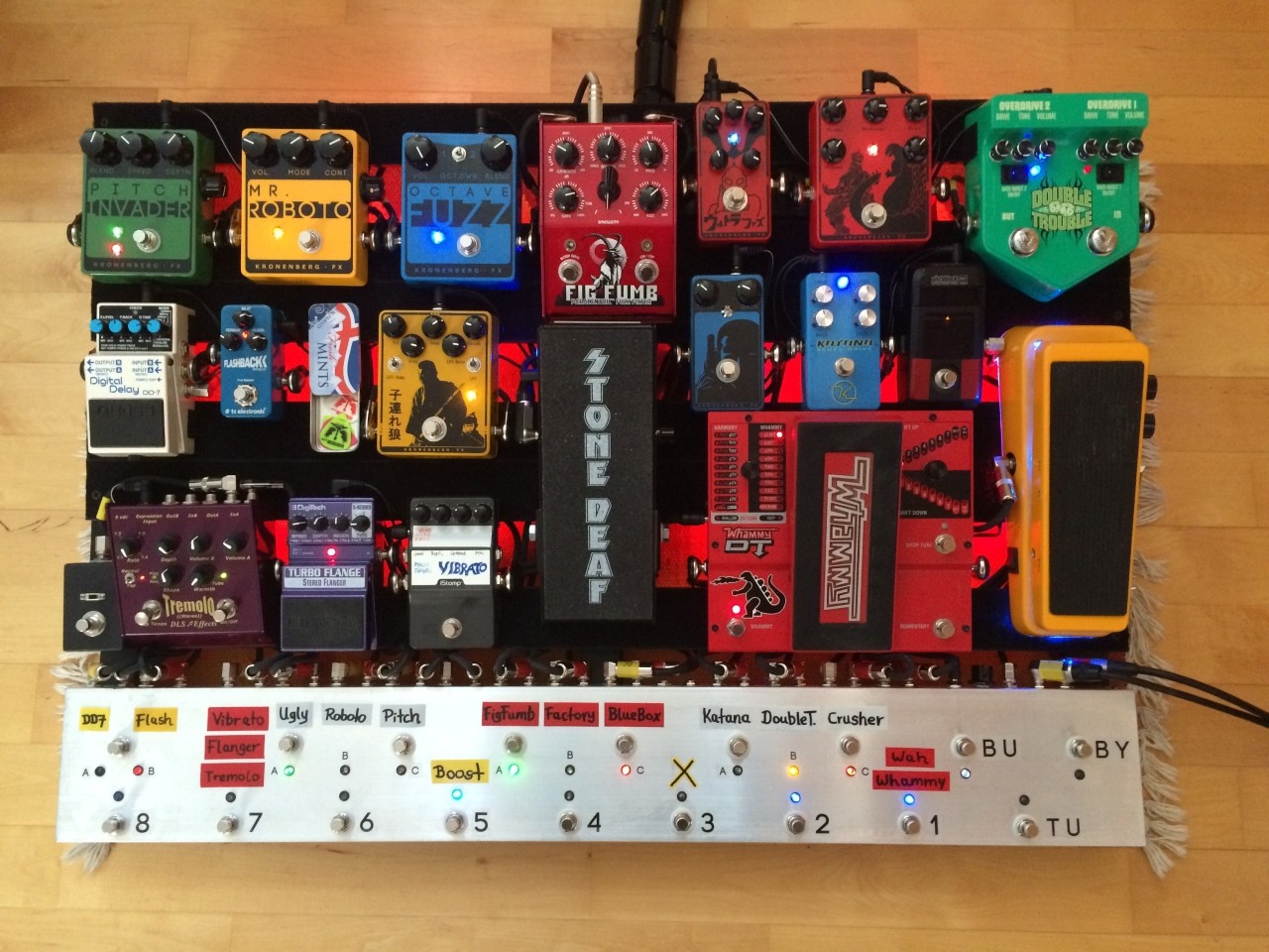 Kleines Pedalboard-Update