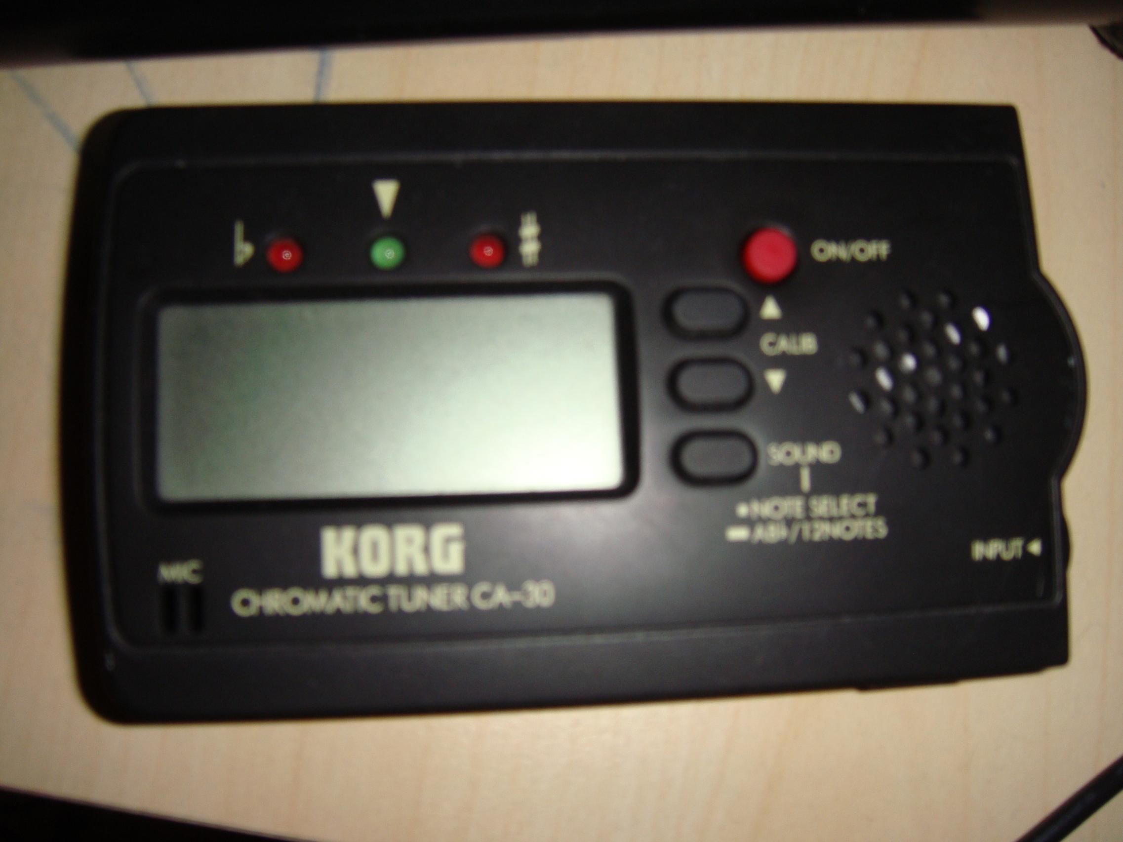 Korg CA30 Tuner