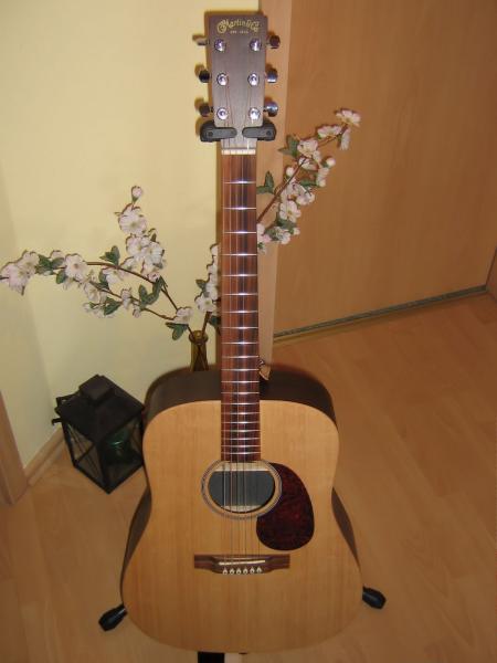 Martin DX1R mit Fishman Natural II Piezo