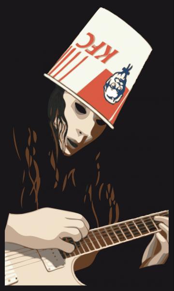 Mein Buckethead-Poster :)