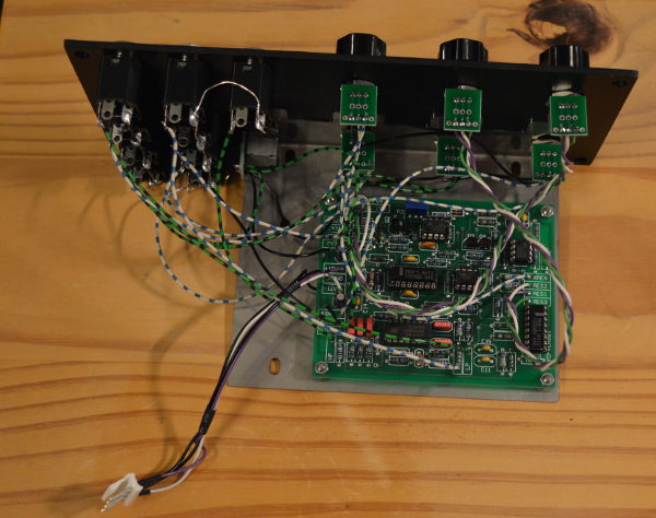 MFOS State Variable Filter Rückseite