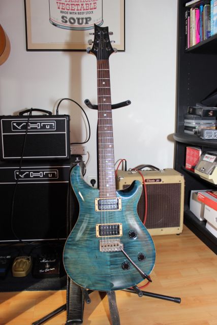 PRS CE24 Maple Top, 1991, Royal Blue (inzwischen etwas verblasst....)