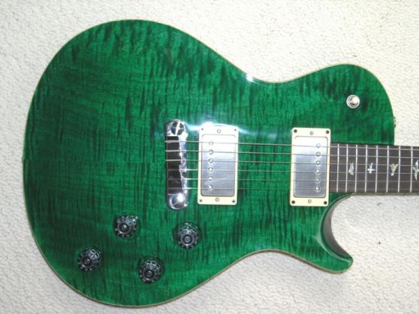 PRS SC245 emerald green birds