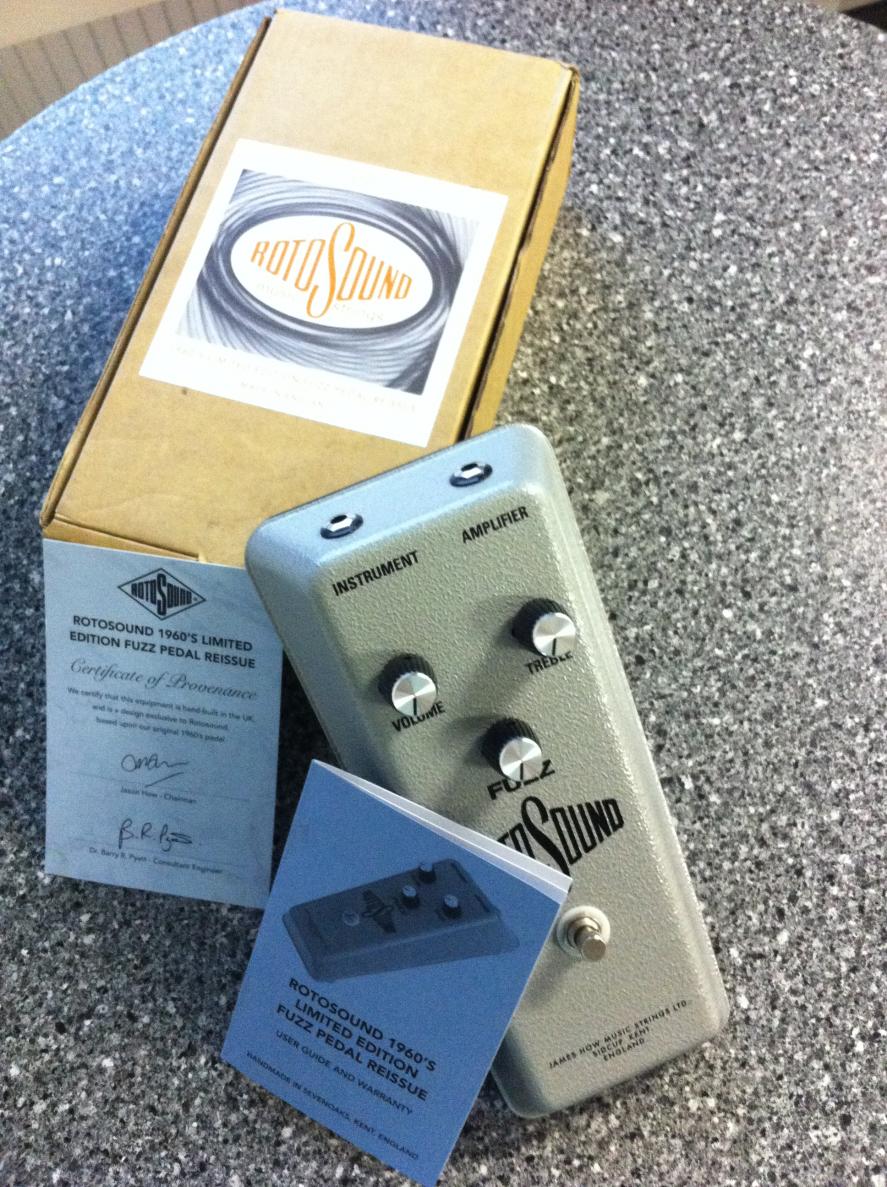 Rotosound 1960's Fuzz Pedal Reissue