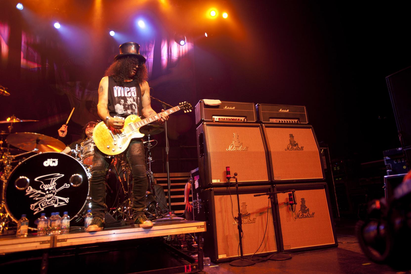 Slash On Stage