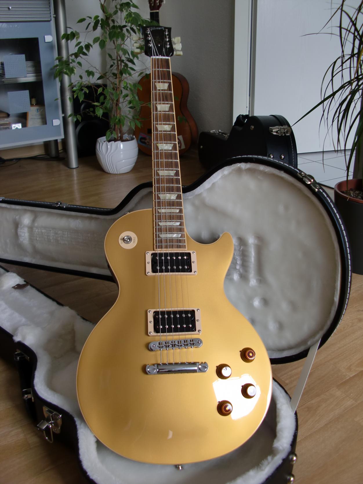 Slash USA Les Paul Goldtop