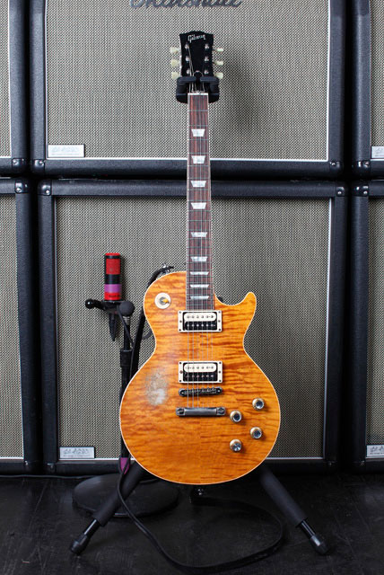 Slash’s Gibson Custom Shop Slash AFD Les Paul (Main Guitar For Eb Tuning)