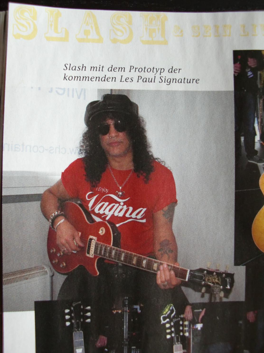 Slash's New Signature