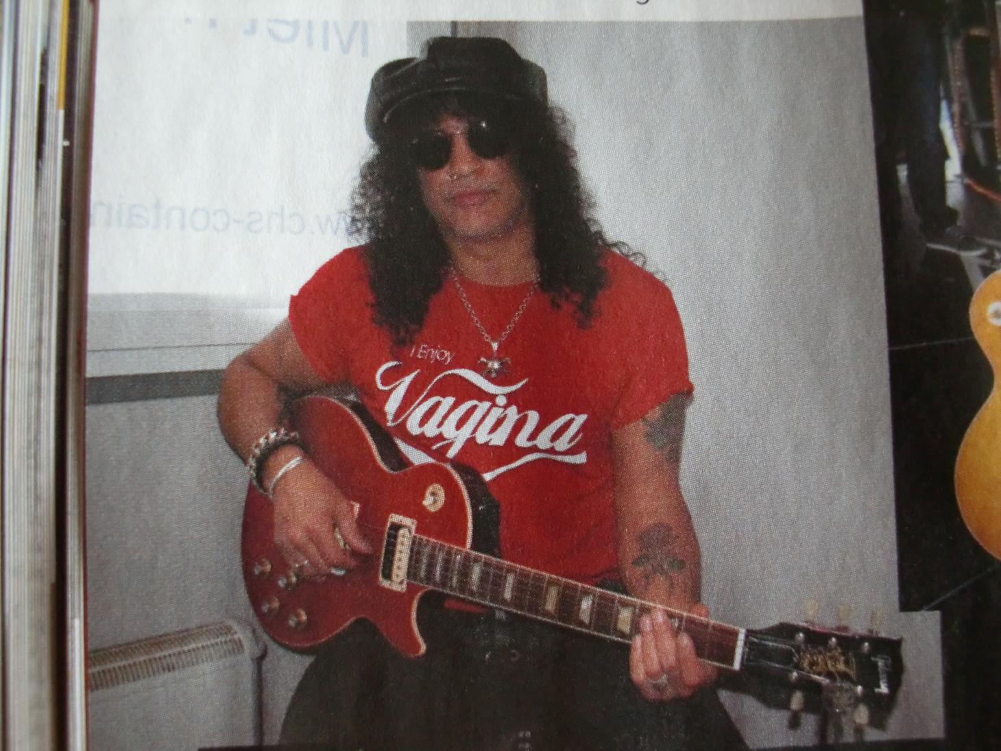 Slash's New Signature