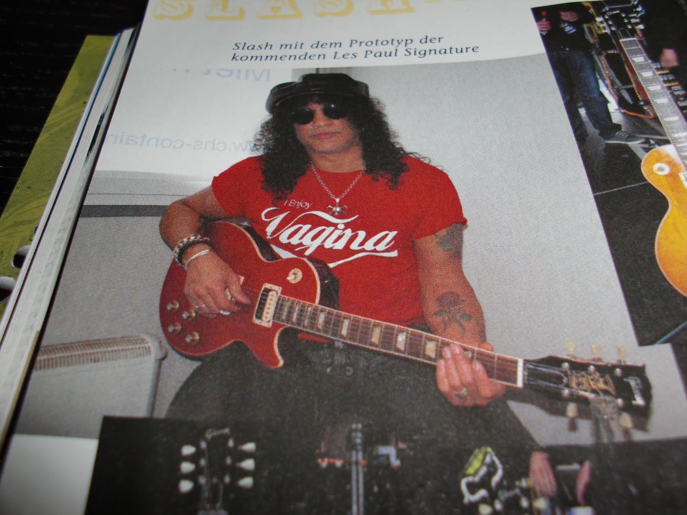 Slash's New Signature