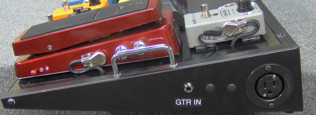 Slash's Pedal Board (Rechte Seite)