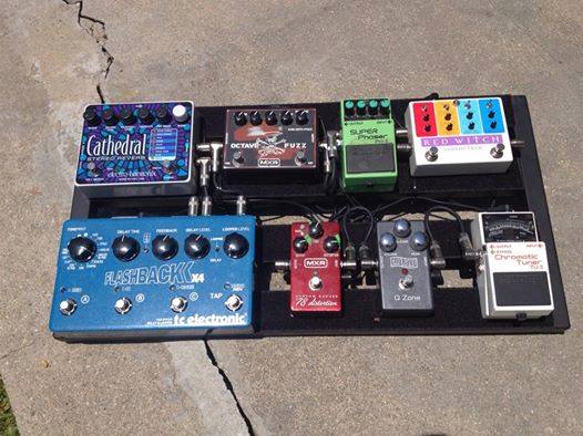 Slash's Pedalboard 2014 - Posted By Ace