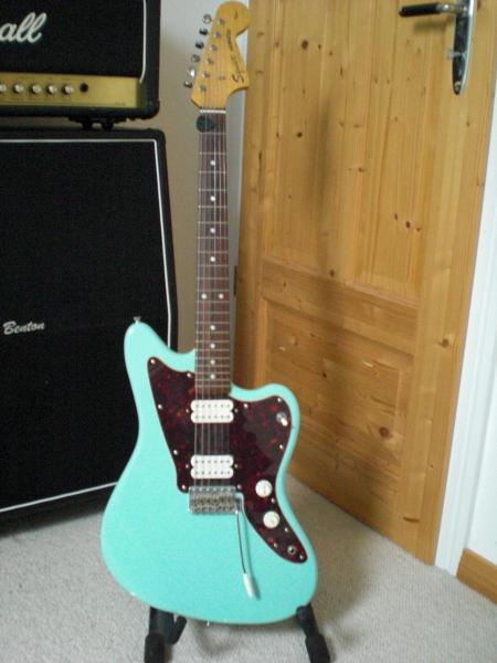 Squier Jagmaster '97 Vista Series Sonic Blue