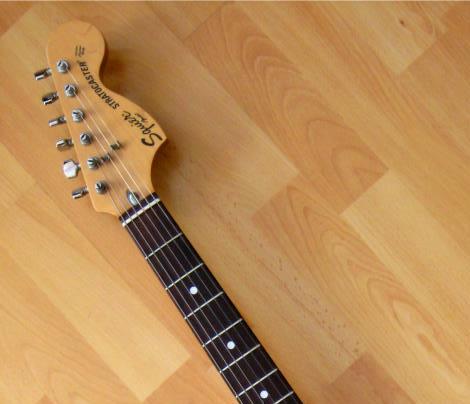 Squier Stratocaster Headstock