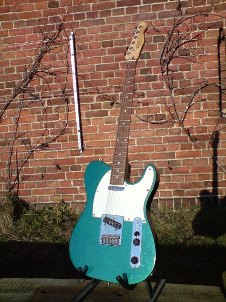 Squier Tele Standard mit Little59 am Steg - sold