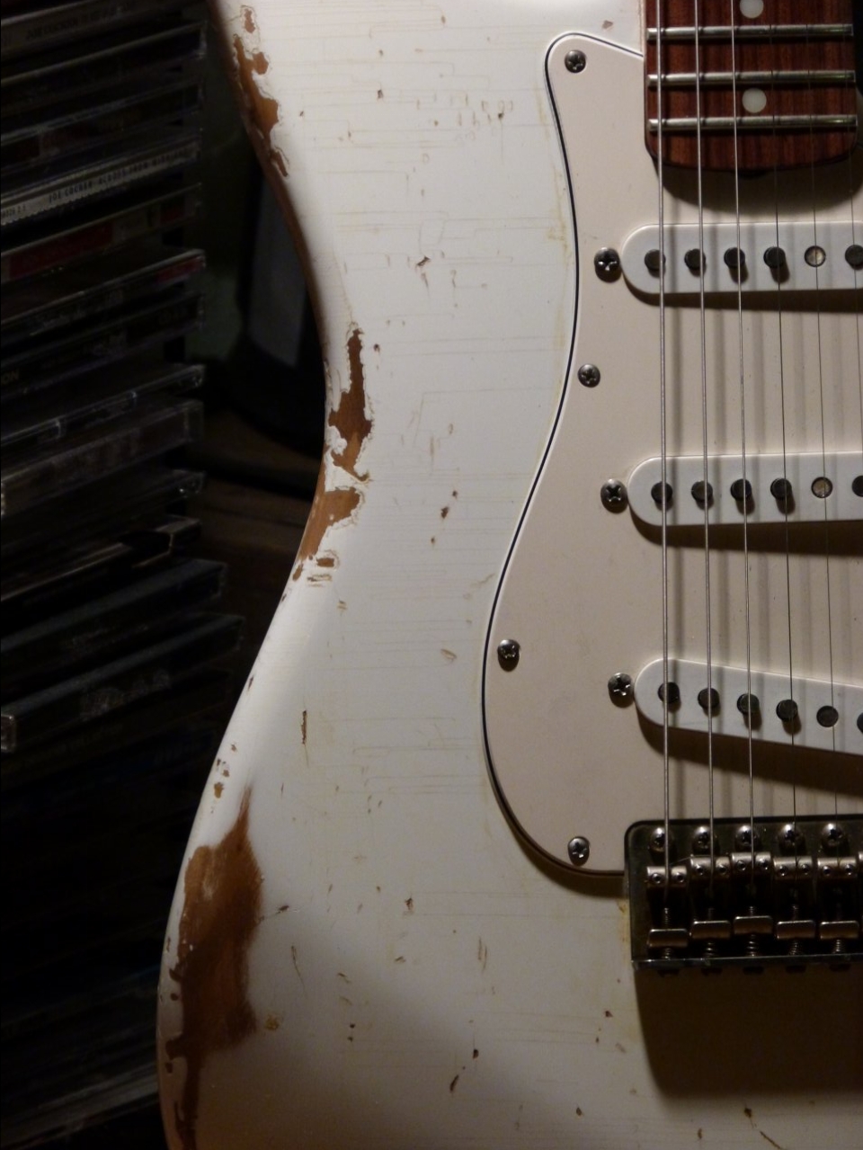 Strat 60s Copy Korpus/Pickguard