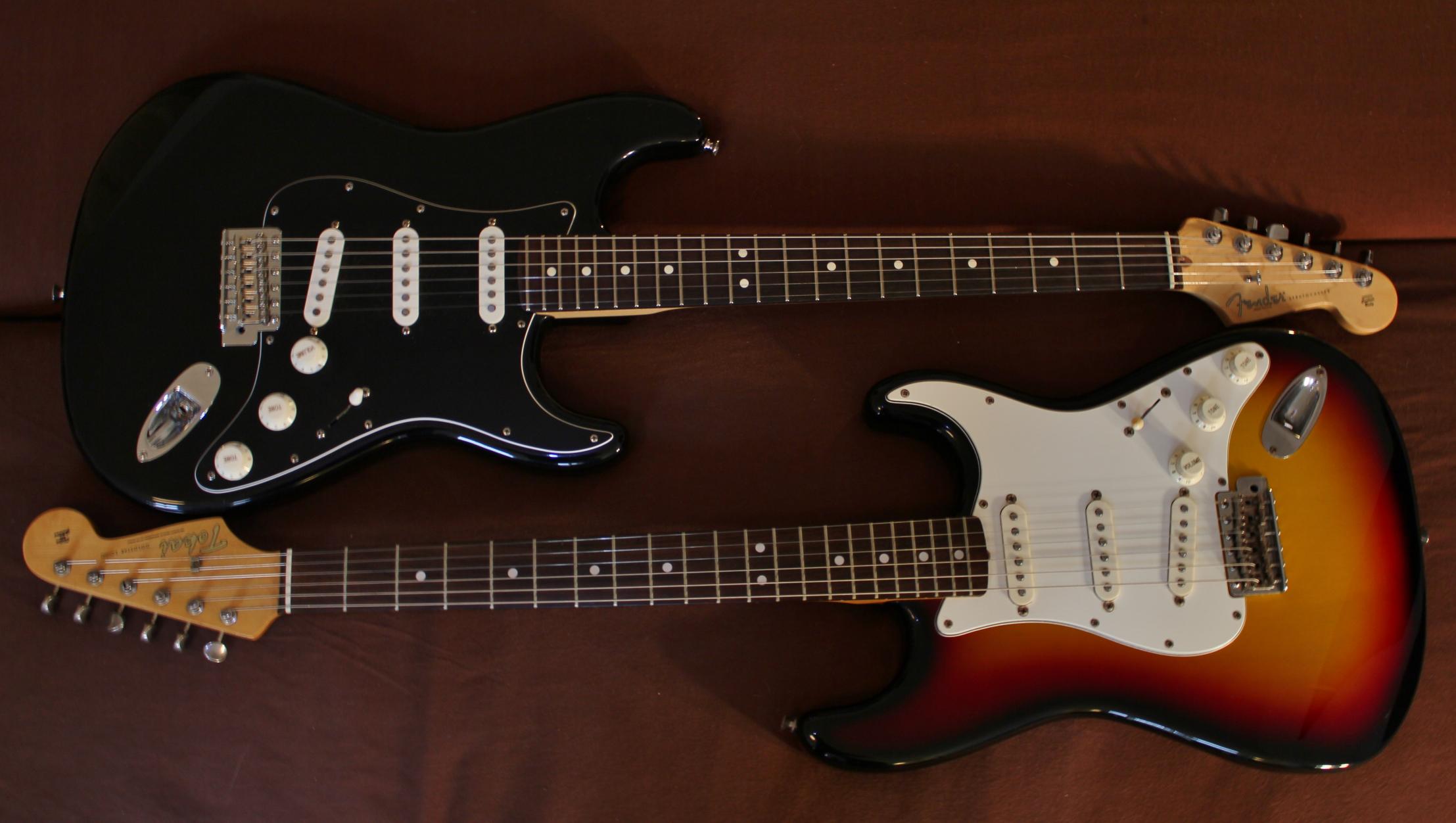 Stratocaster 65 NOS Custom Shop & Tokai Goldstar Bj. 84