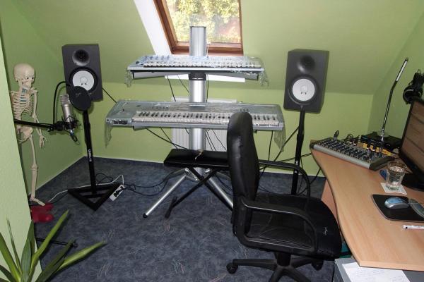 Teilansicht meines Studios.